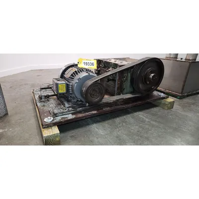 Used 10HP Industrial Plastic Granulator Knife Shredder - 8" dia. X 16W
