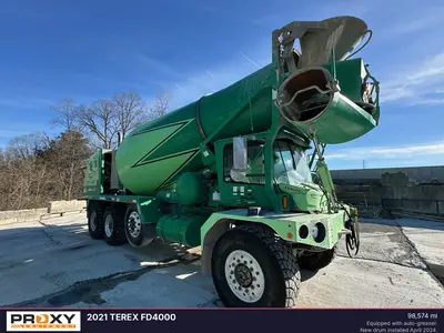 Used 2021 TEREX FD4000 Cement Mixers Georgia US | Proxy Equipment #1381961