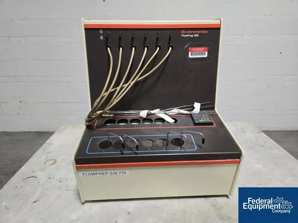 USED Micromeritics Micromeritics FlowPrep 060 Sample Prep System
