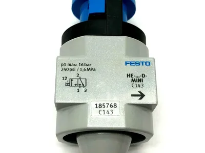 HE-3/8-D-MINI-NPT | Festo  Shut Off Valve 173894 - Used