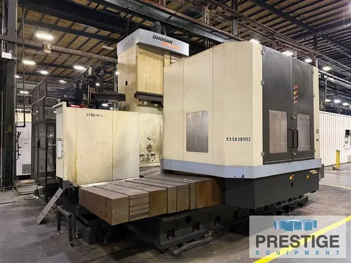 Used 2012 DOOSAN DBC-110 II Horizontal Table Type Boring Mills New York US | Prestige Equipment #1388359