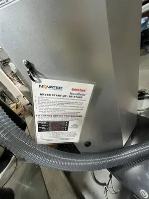 2011 NOVATEC ND-7 PLASTICS DRYER | Machinery Network (5)