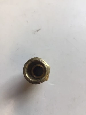 *New* 3/8" X 1/4" Brass Hex Nipple Reducer (Lot Of 7) *Warranty*Fast Shipping*