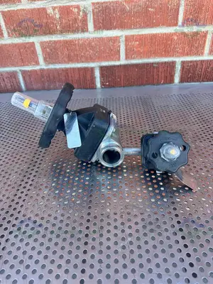USED 2- ITT PURE FLO RA25MAX DIAPHRAGM VALVE W/ 1 1/2" TO 3/4" SANITARY FITTING