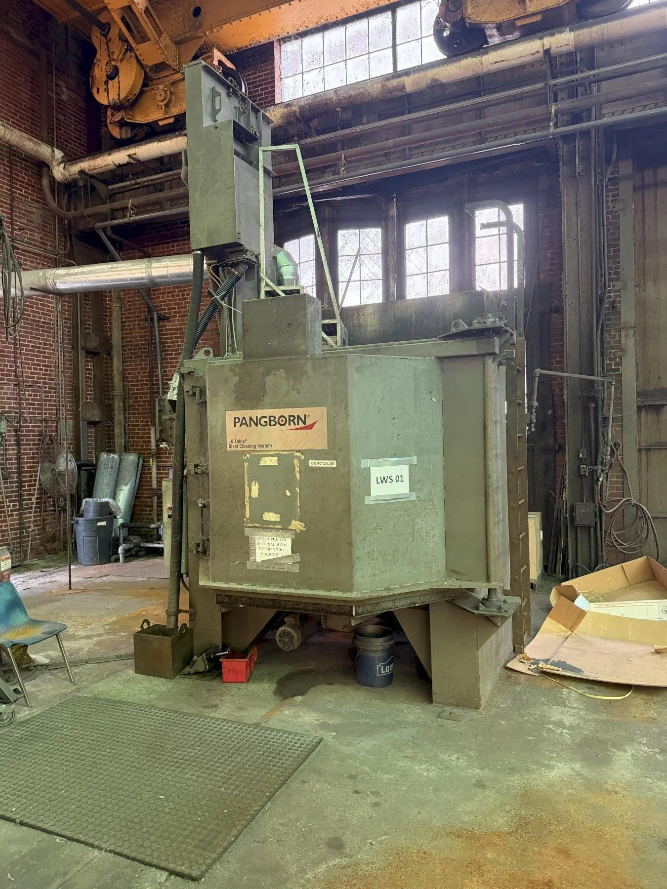 Used PANGBORN 6LK-7 Shot Blast Cleaning (Peening / Airless) Ohio US | G-2000, Inc. #1360714