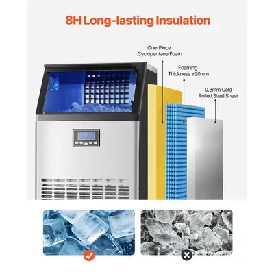 100 LBS ICE CUBE MACHINE