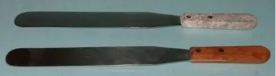 QTY. 2. 12" STAINLESS STEEL SPATULAS...