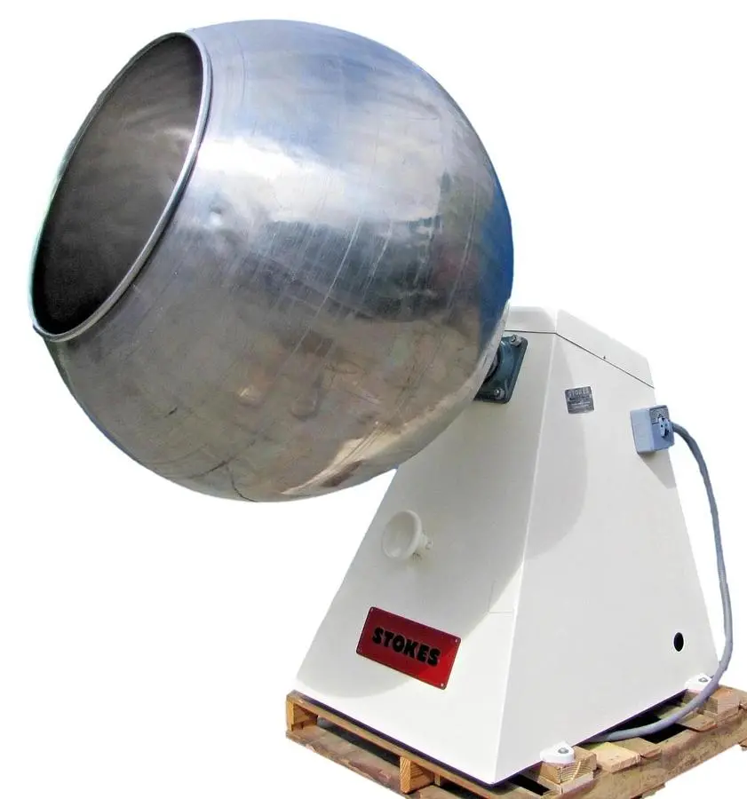 Stokes 1.5 HP Chocolate Candy Coating Panner Panning Machine 41" Bowl 460V 3PH