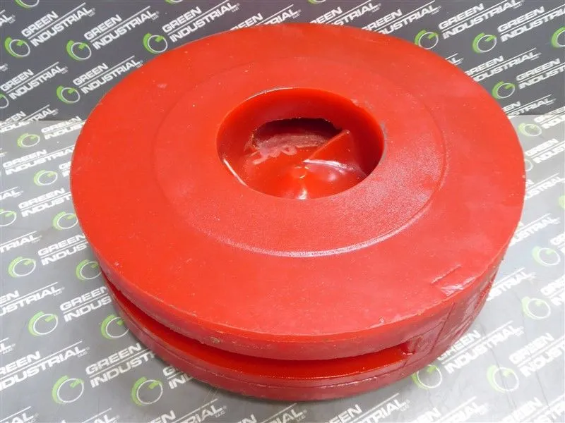 14" Unbranded 3 Vane Impeller 1-9/16" NPT 5-3/16" Bore 3-9/16" Width Surplus