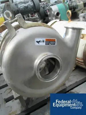 USED Waukesha Cherry-Burrell 3" X 2" WAUKESHA CENTRIFUGAL PUMP, S/S, 10 HP