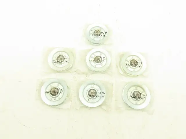 Rotary 13-734 Idler Pulley 3/8" Bore 4" Diameter Belt Size B Lot of 7