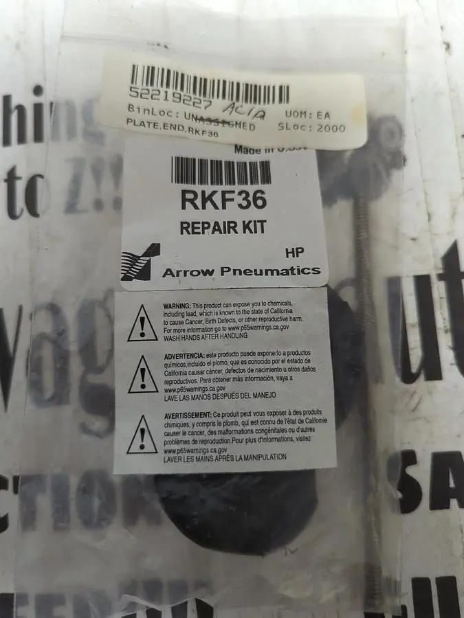 New | in-Stock ARROW PNEUMATICS RKF36 Misc Electrical & Power Parts Ohio US | Surplus Asset Holdings #1240772