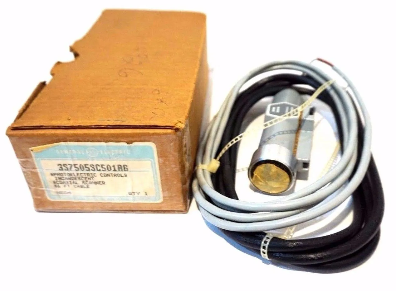 NEW GENERAL ELECTRIC 3S7505SC501A6 PHOTOELECTRIC SCANNER