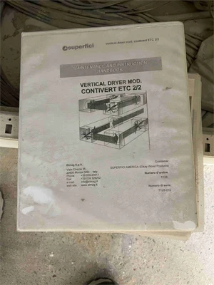 Used 2016 SUPERFICI CONTIVERT ETC 2/2 Tray Dryers Minnesota US | MachineryMax #1572084
