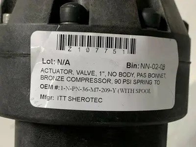 USED 2 ITT SHEROTEC 3-WAY STAINLESS STEEL VALVE W/ POSITION MONITORS & 2" FITTINGS