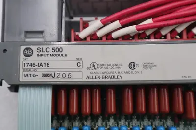 ALLEN BRADLEY 1746-IA16 SLC 500 INPUT MODULE SERIES C STOCK #K-1332