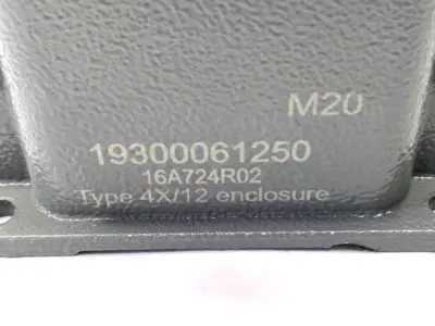 Used HARTING Female Insert Han E 06 Pos. 16A w/ 19300061250 Housing Misc Electrical & Power Parts Michigan US | Maverick Industrial Sales #1423213