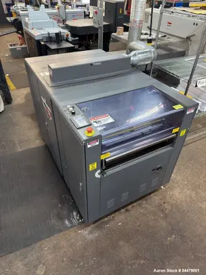 Used Tec Lighting TRUVF-21D UV Coater | High-Speed Sheet Coating System