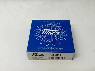 New | in-Stock Martin Single Strand Roller Chain Sprocket, 1" Bore, 19-tooth Parts & Accessories (Material Handling) Michigan US | Maverick Industrial Sales #1401942