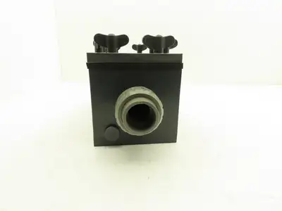 Sediment Trap 6 X 12" Box 2" Inlet And Outlet Plastic Housing Removable Top