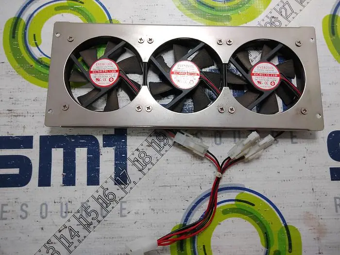 Used EVERCOOL EC8025L12B Fans | SMT Resource #488300