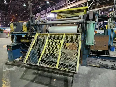 52” x .100” x 35,000 Lb. Stamco Double-Loop Slitting Line