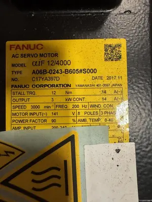 New | in-Stock 2017 FANUC FANUC AC SERVO MOTOR Servo Motors Michigan US | RAB Industries, Inc. #184536