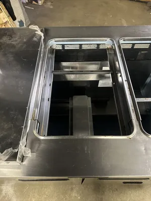 174-0201 Delfield 48" Self Contained Sandwich Prep Table Cooler