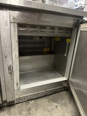 174-0085 Fagor FST-48-12 48” Commercial Self Contained Prep Table Cooler