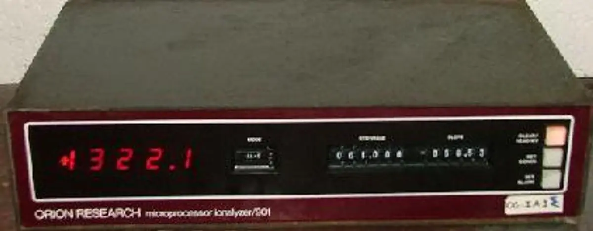 QTY. 1. ORION RESEARCH MICROPROCESSOR IONALYZER MO...