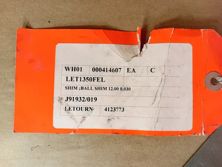 New | in-Stock LETOURNEAU R4123773 Parts British Columbia CA | Lenmark #271684
