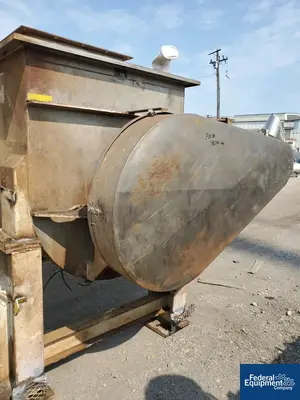 USED Walter Equipment 85 Cu Ft Walter Equipment Ribbon Blender, S/S
