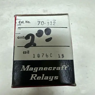 New | in-Stock MAGNECRAFT 70-312 Miscellaneous Equipment (Electrical & Power) Ohio US | Surplus Asset Holdings #1240550