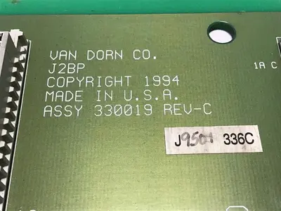 USED VAN DORN PC330-019 330-019