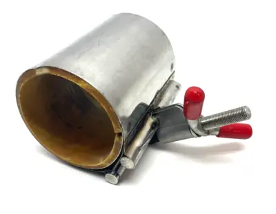 USED H-P PRODUCTS PNEUMATIC CONVEYING SUPER-GRIP PIPE CLAMP COUPLING