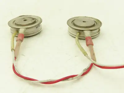 Mitel DCR604SE1818-1289 Thyristor Puck Rectifier Diode 1.5" Dia Lot of 2