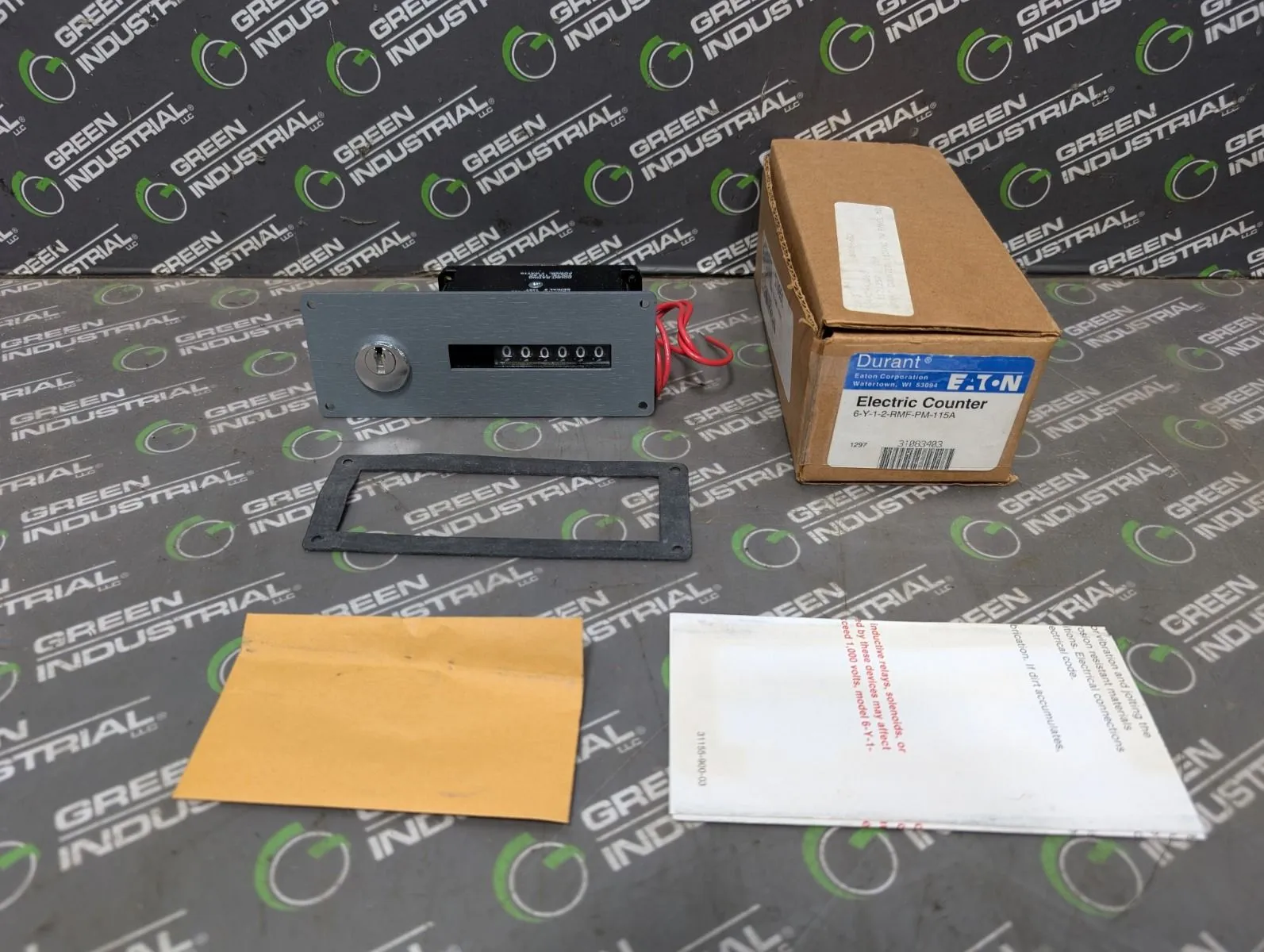 Durant / Eaton 6-Y-1-2-RMF-PM-115A 6-Digit Electric Counter Module New NIB