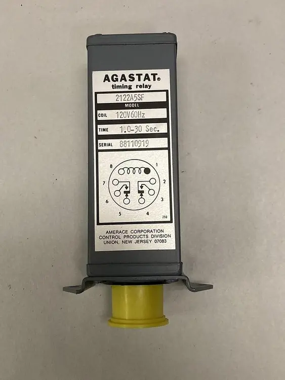 Used AGASTAT 2122A5SF Miscellaneous Equipment (Electrical & Power) | Surplus Asset Holdings #1202510