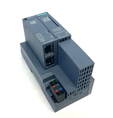 USED SIEMENS SIMATIC ET 200SP PROFINET INTERFACE MODULE W/ BUS ADAPTER
