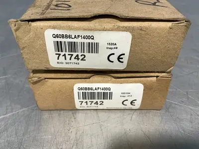 Used BANNER ENGINEERING Q60BB6LAF1400Q Photoelectric Sensors Ohio US | HGR 24 #1549551