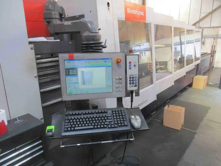 Used 2007 BYSTRONIC BYSPEED 3015 Laser Cutters GB | Zebra Worldwide Machinery #1142331