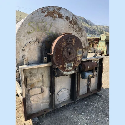 6 ft. Dia. x 3 ft. Eimco Continuous Vacuum Drum Filter