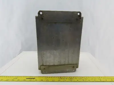 Hoffman Wall Mount Electrical Enclosure JIC 10"x 8"x 4" Stainless Steel