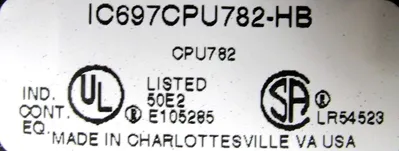 USED GE FANUC IC697CPU782-HB PROCESSOR UNIT IC697CPU782HB