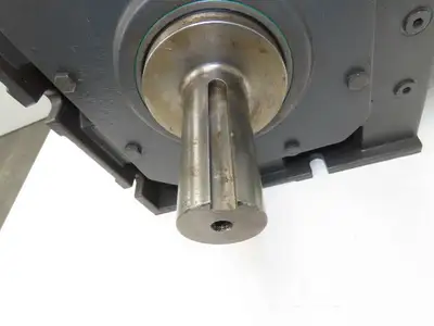 Emerson US Motors HWN2502GM0004V53XU182TCNM Gearbox 90:1 Reducer Dual Shaft