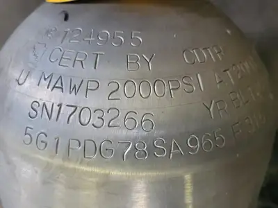 2000 psi Gas Tank