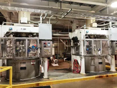 (4) Roberts-Western States G-16 48 x 30 perforate basket sugar centrifugals, 316SS.