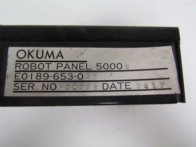 Okuma E0189-653-025 Teach Pendant Robot Control Panel 5000S