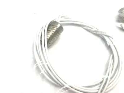12495A41 | Magnetic Contact Alarm Switch, Wire Leads, Nckl-Pltd Brass, 0.8" Max - New