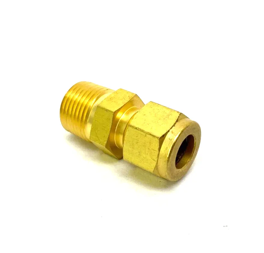B-600-1-6 | Swagelok  Brass Straight Compression Fitting 3/8" Tube to 3/8" NPT - New Other